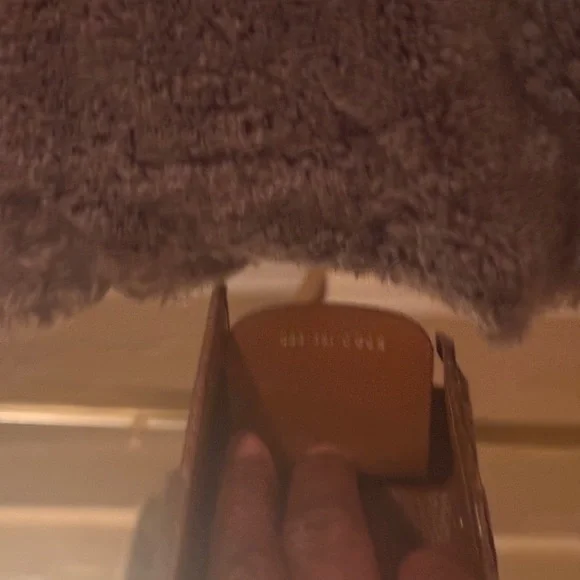 Gucci Brown Monogram Card Holder with Red and Green Stripe - Picture 2 of 5